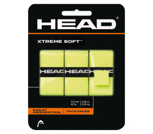 Овергрип Head Xtreme Soft, 0.5 мм, 3 шт, жёлтый Овергрип Head Xtreme Soft, 0.5 мм, 3 шт, жёлтый